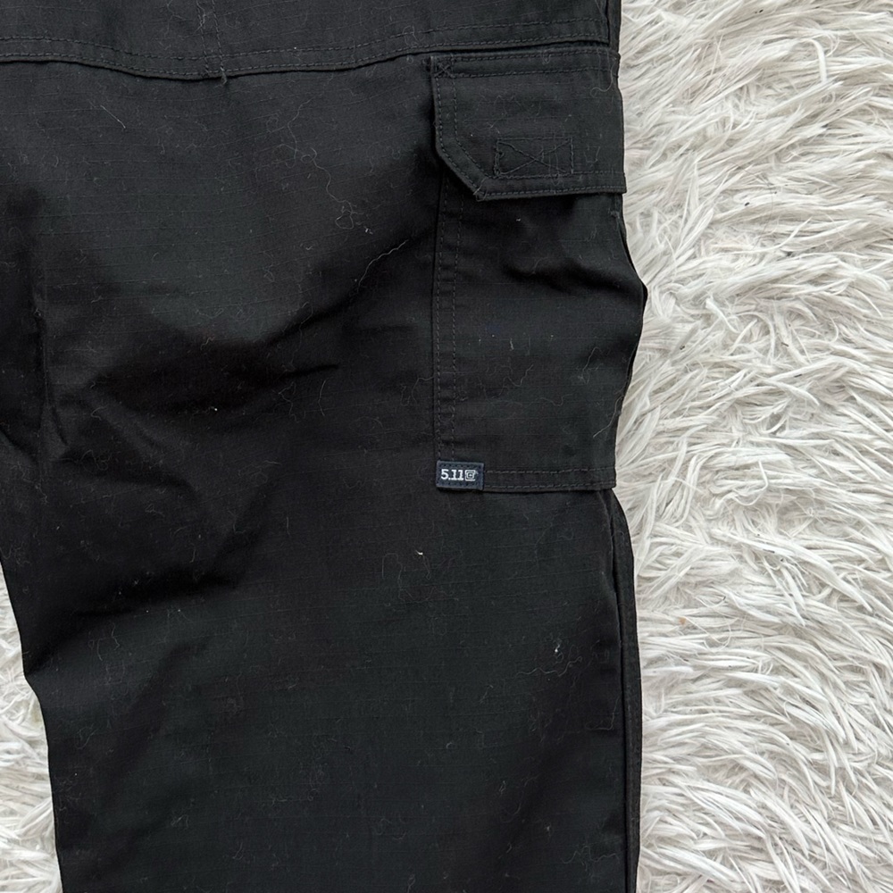 5.11 Tactical Men's Black Taclite Pro 74273 019 Ripstop Pants Straight Fit 34x30 - Picture 5 of 8